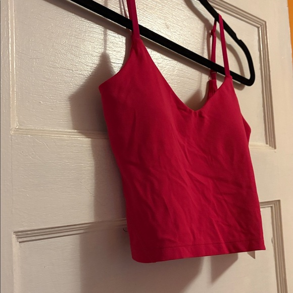 Lululemon Align Cropped Cami Tank A/B Size 4 Passionate 🌺 - Picture 4 of 6